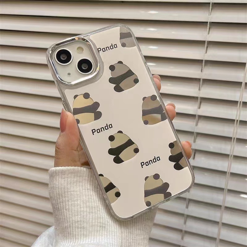Cocok Untuk Iphone14 Pro Max iPhone Phone Case Cermin Casing Ponsel Kuat Kamera Perlindungan Tahan Guncangan Gaya Sederhana Kompatibel Dengan Iphone13 13pro 13prm iPhone 11 7Plus 8Plus Xr XS 12 Pro Max Casing Ponsel