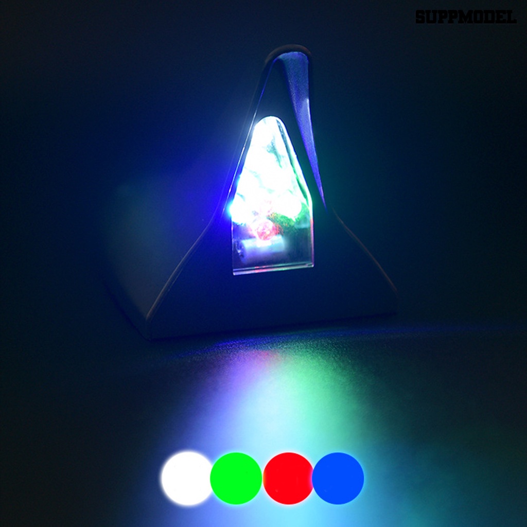 [SM Otomatis] Antena Lampu Tenaga Surya Kecerahan Tinggi Teknik PC Lampu LED Peringatan Sirip Hiu Plastik Untuk Mobil