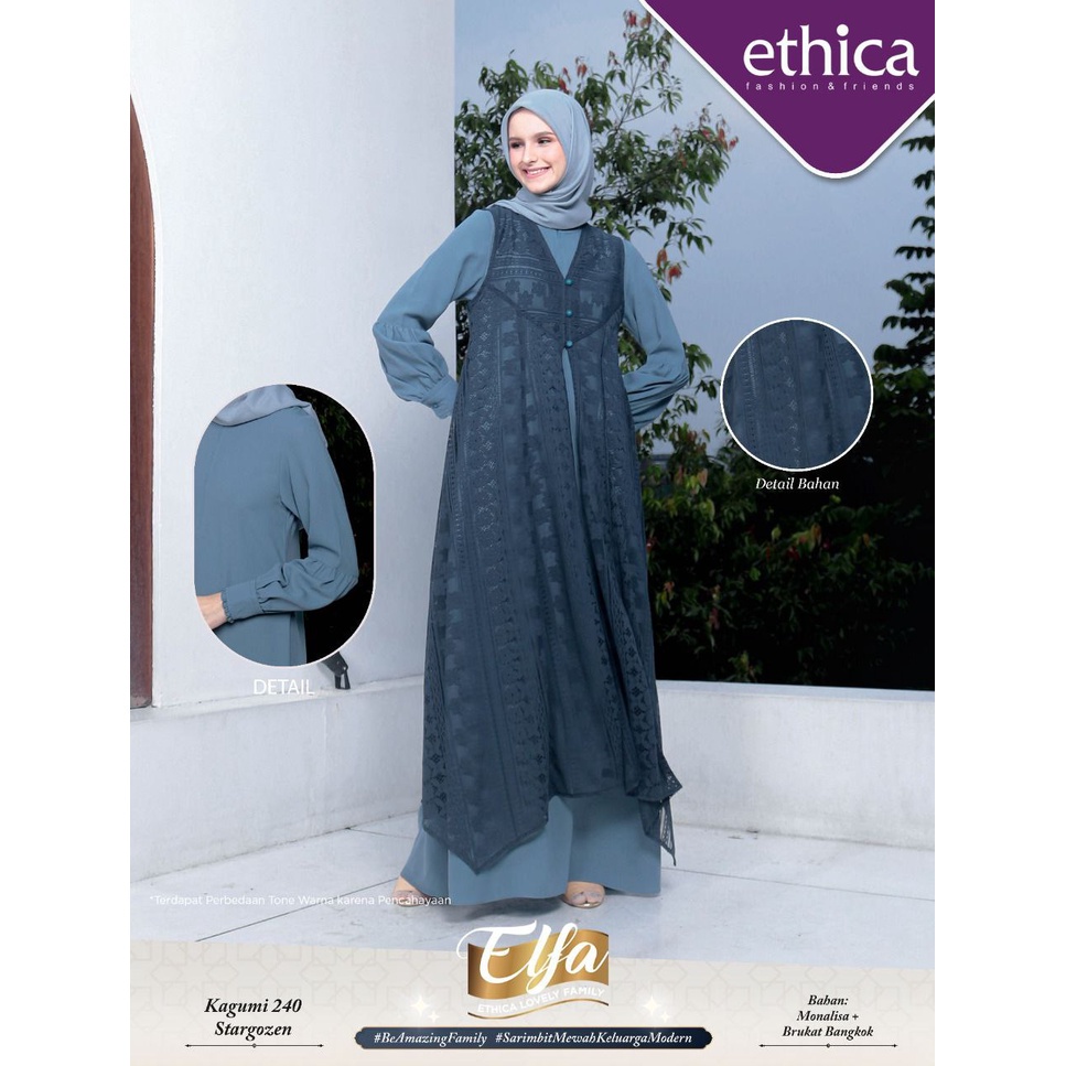 DRESS ONLY ETHICA ORIGINAL KAGUMI 240 STARGOZEN GAMIS DEWASA GAMIS TRENDY GAMIS KEREN FASHIONABLE GA