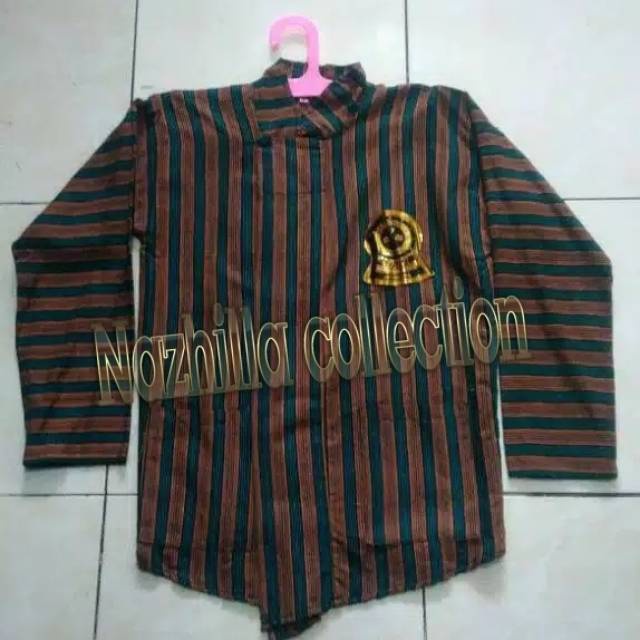 Lurik Baju jawa / Baju surjan lurik / Baju dalang