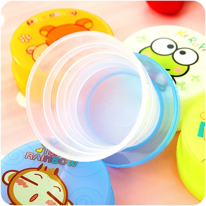 Gelas Lipat Kartun Anak Minum Air Teh Cangkir Plastik Lipat Gelas Portabel Ditarik Teleskopik Collapsible Cups Compression Cups Untuk Olahraga Outdoor Travel