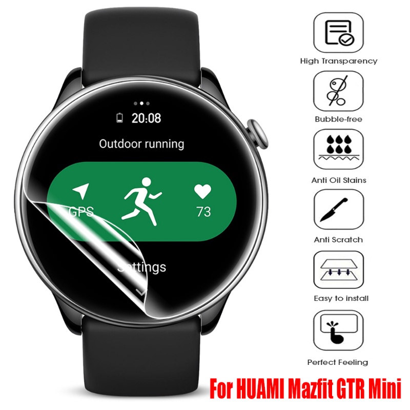 Hd Hydrogel Film Untuk Amazfit GTR Mini/Cakupan Penuh Pelindung Layar Untuk Jam Tangan Huami Aksesoris Anti Gores