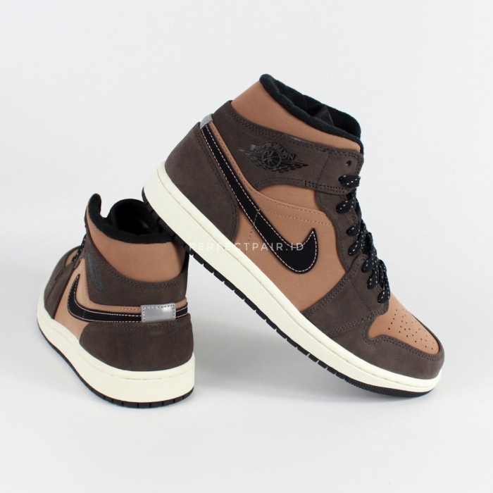 Nike Air Jordan 1 Mid SE Dark Chocolate