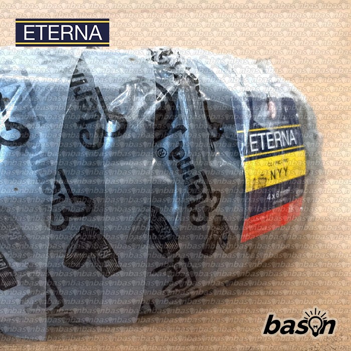 ETERNA NYM / NYY 4x6 mm2 - Kabel Listrik Kawat 1 roll = 50 meter