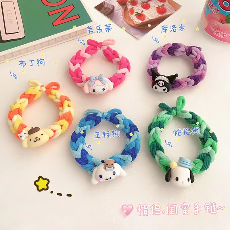 KUCIRAN RAMBUT TAMBANG SANRIO / GELANG RAMBUT SANRIO CINNAMOROLL KUROMI MELODY