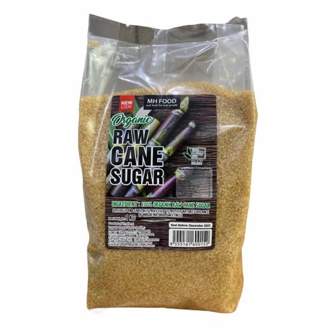 

MH Organic Raw Cane Sugar 1kg (CitraFood)