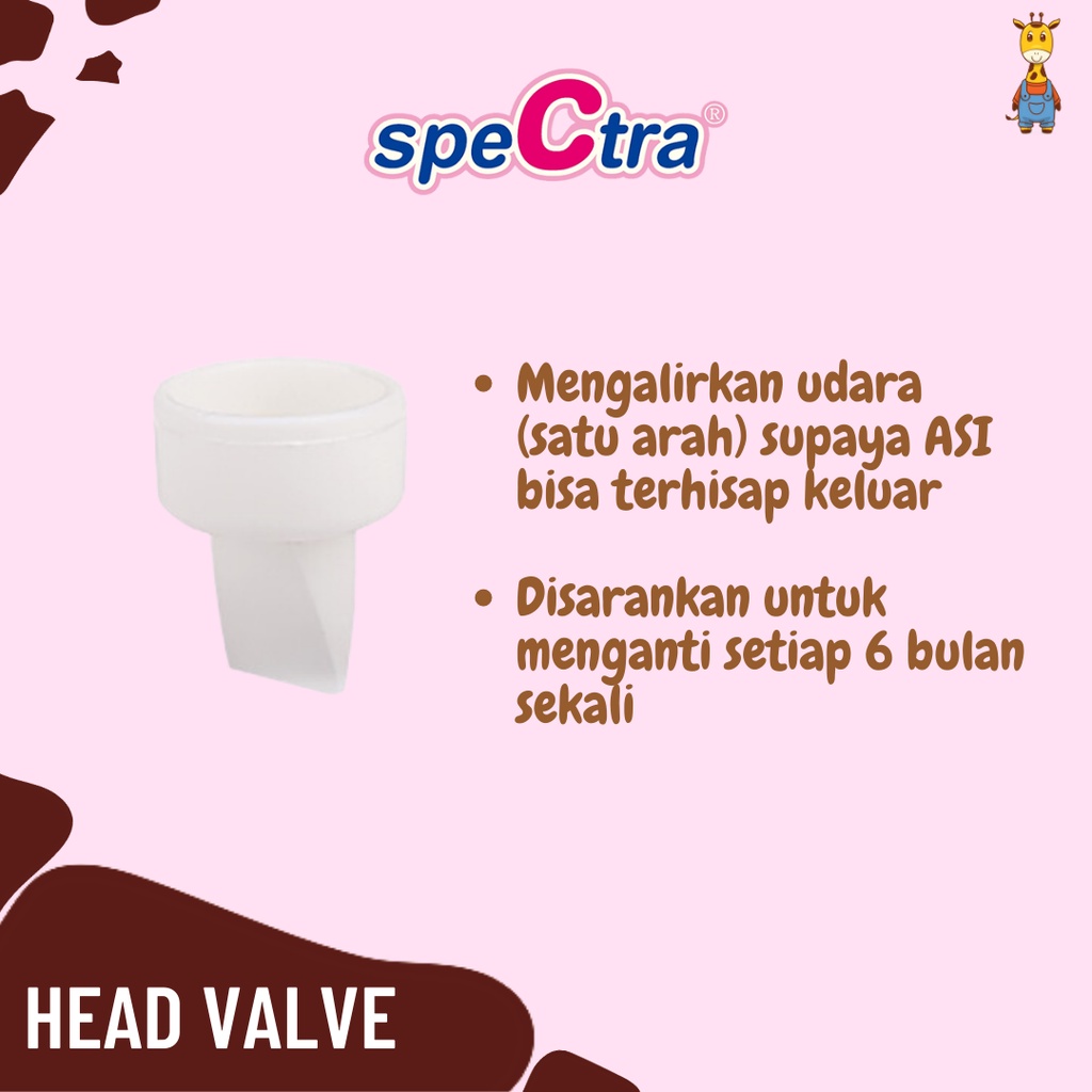 Silicone Valve Corong Pompa ASI Spectra