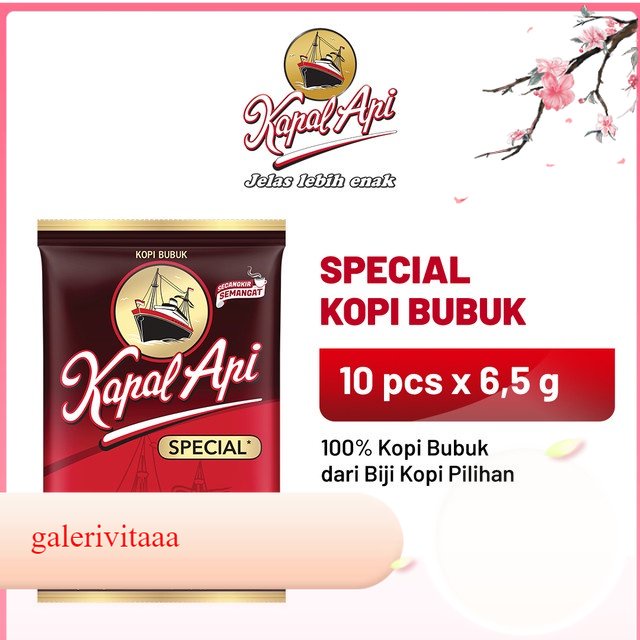 

Kapal Api Special Merah - Renteng 6.5 Gram