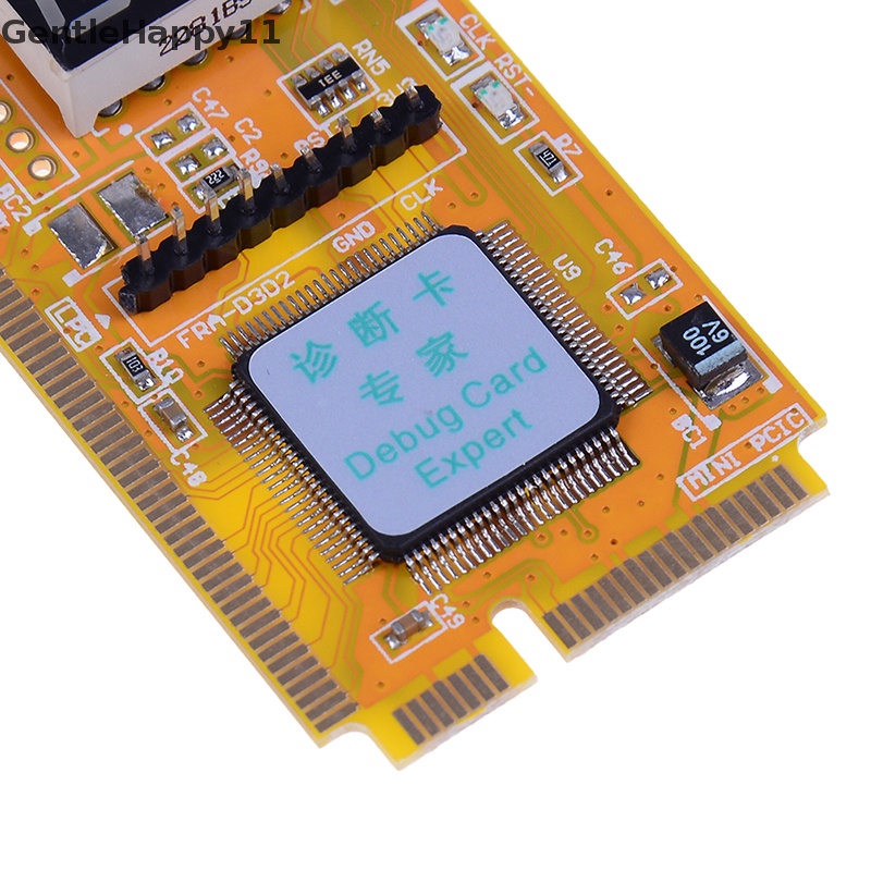 Gentlehappy 3in1 mini PCI PCI-E LPC PC laptop analyzer tester Diagnostik post test card part id