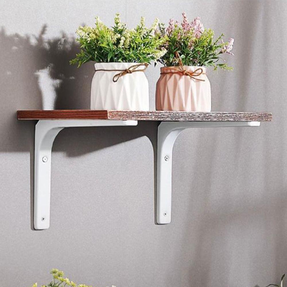 Bracket Sudut Kanan Populer Penyangga Rak Concealed Holder Furniture Multi Fungsi