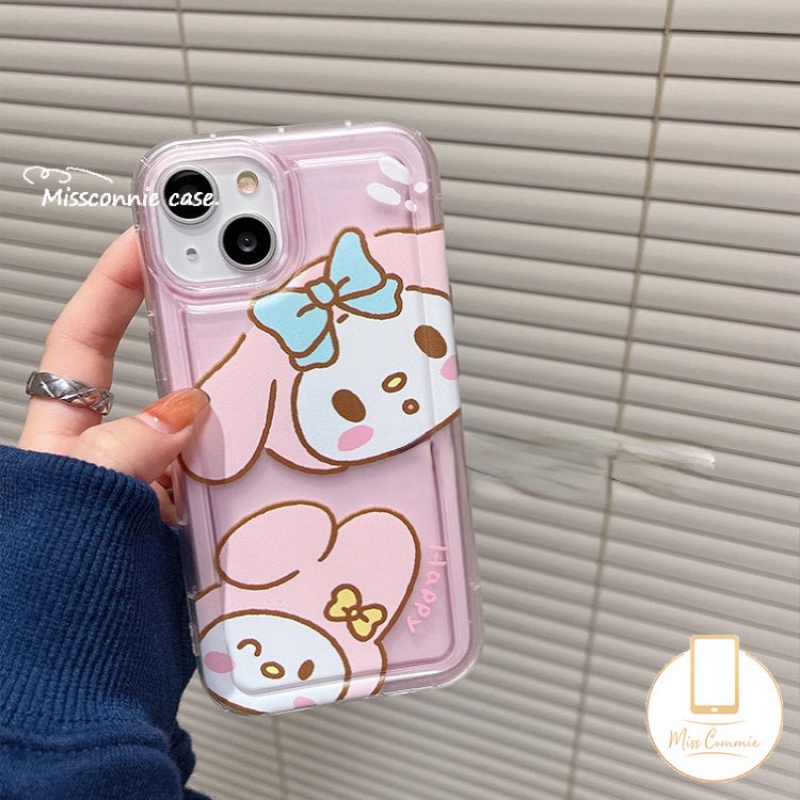 Casing Untuk Redmi Note10 11 8 11s 9 10 Pro Max 10s Redmi 12C 9 10C 10A A1 9T 10 9A 9C NFC POCO F4 Kartun Lucu Pochacco Melody Couple Airbag Shockproof Transparan Soft Case