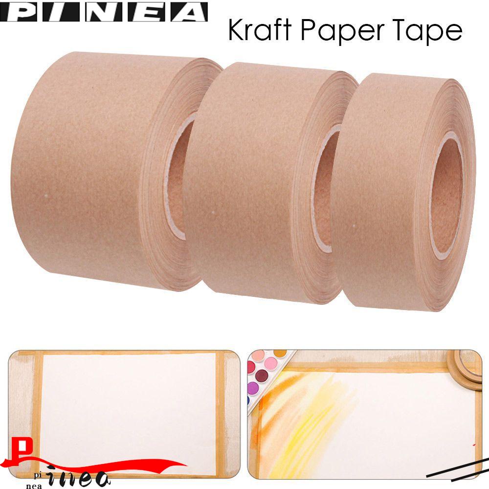 Pineapple Kraft Paper Tape Tahan Air Dapat Ditulis Dengan Viskositas Tinggi Sealing