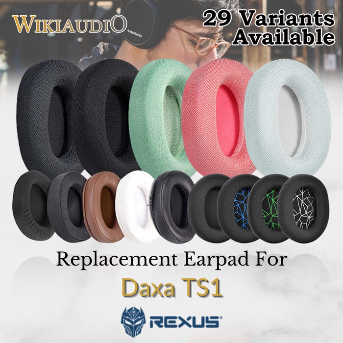 Earpad Foam Rexus Daxa TS1 Headset Earcup Ear Cushion Busa Bantalan