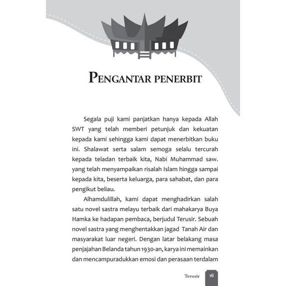 Novel Terusir - Buya Hamka