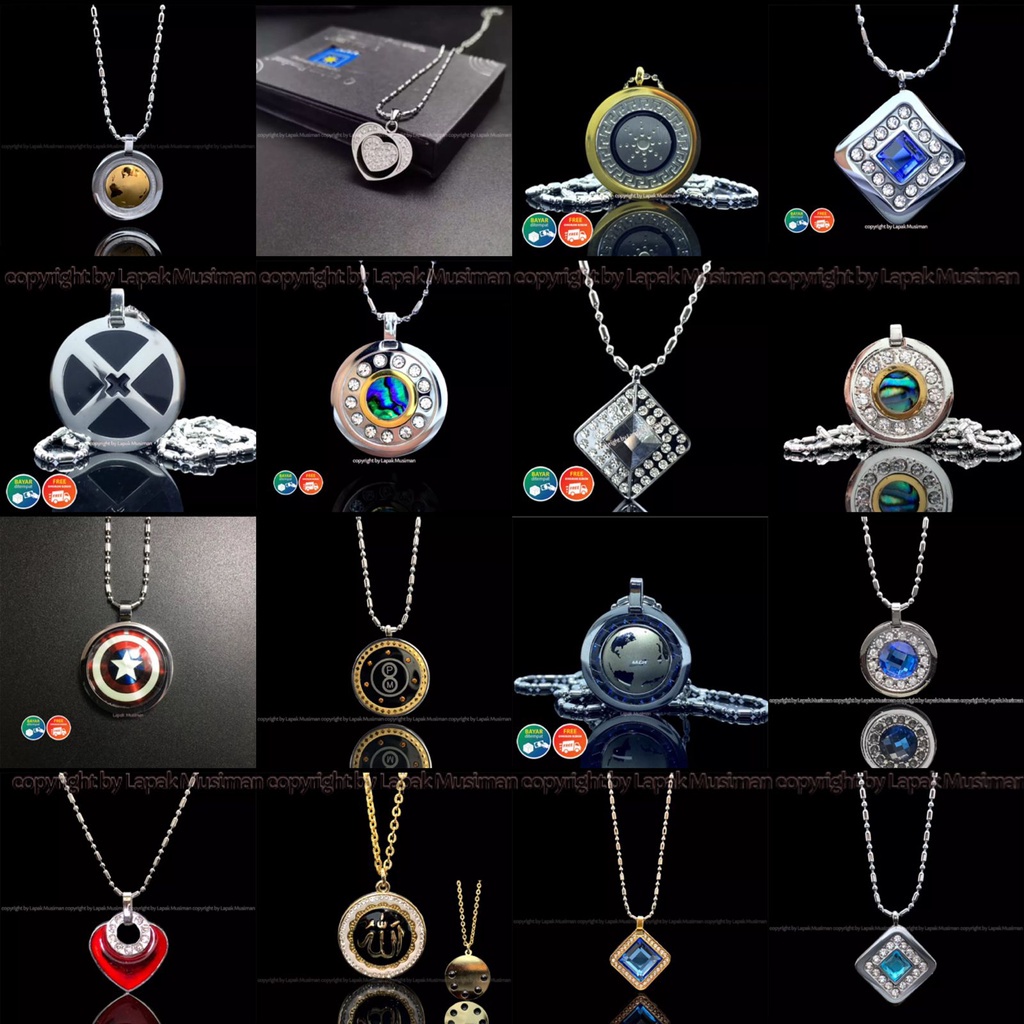 Kalung Kesehatan Quantum Pendant Scalar Energy Bersertifikat W-5