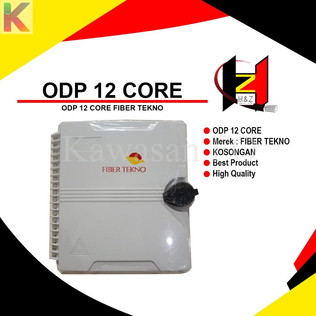 Odp 12 Core Kosongan Model Transdata Brand Fiber Tekno Fiber Optik