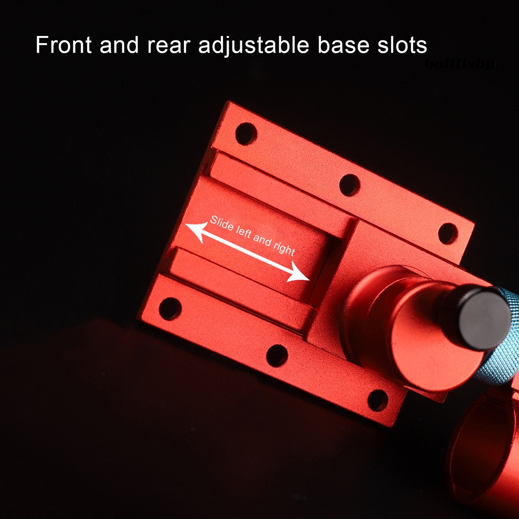 Bo-fishing Rod Holder Adjustable Rotatable Anodizing Anti-Karat Heavy Duty Strong Load-bearing Aluminium-magnesium Alloy Kotak Pancing Dipasang Menopang Pancing Alat Pancing