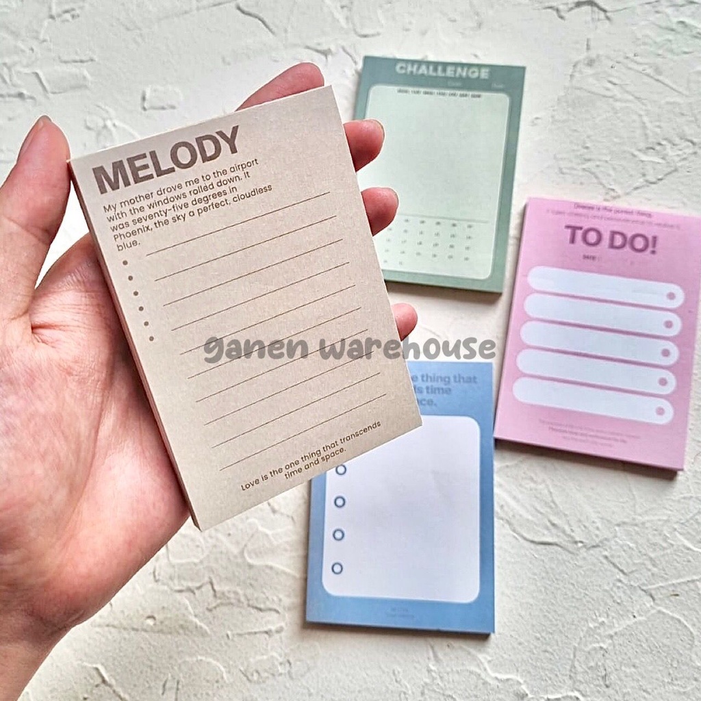 

[GW] Memo To Do List Memo Pad Paper Planner