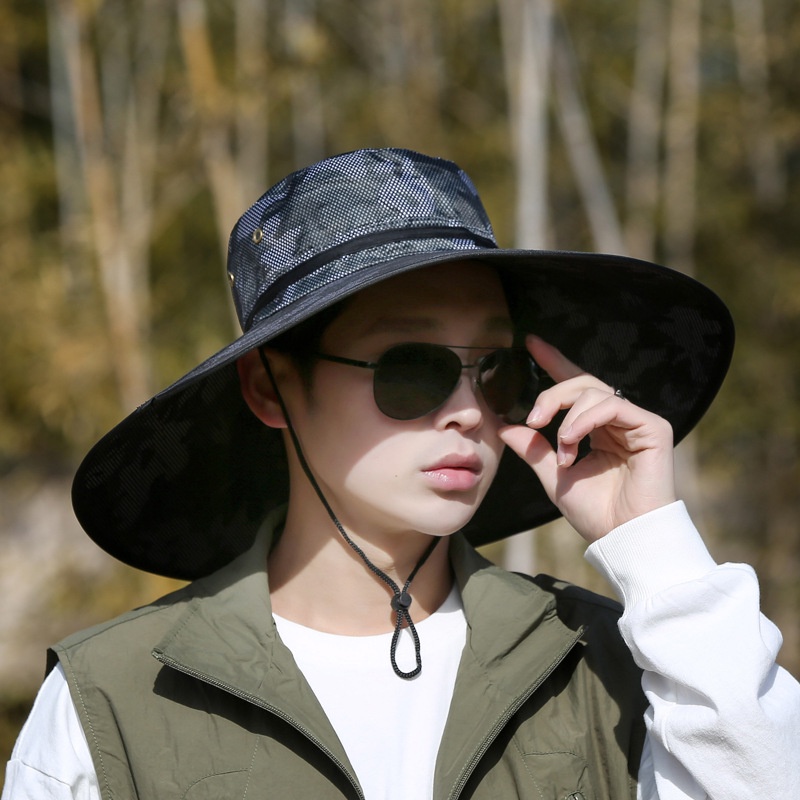 Topi Tabir Surya, Memancing, Topi Pelindung Matahari Pria, Topi Nelayan