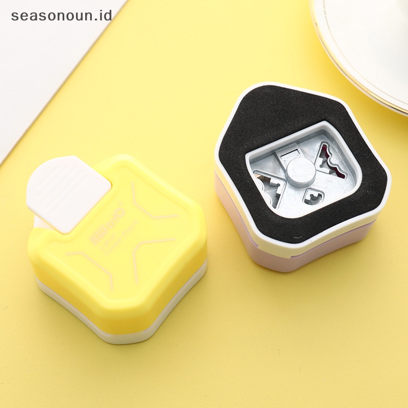 Seasonoun 3-In-1 Mini Corner Trimmer Corner Pattern Rounder Punch Untuk Kertas Foto Kartu.