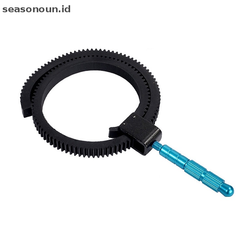 Seasonoun Zoom Focusing Follow Focus Handle Scale Lever Dengan Gear Ring Untuk Lensa Kamera.