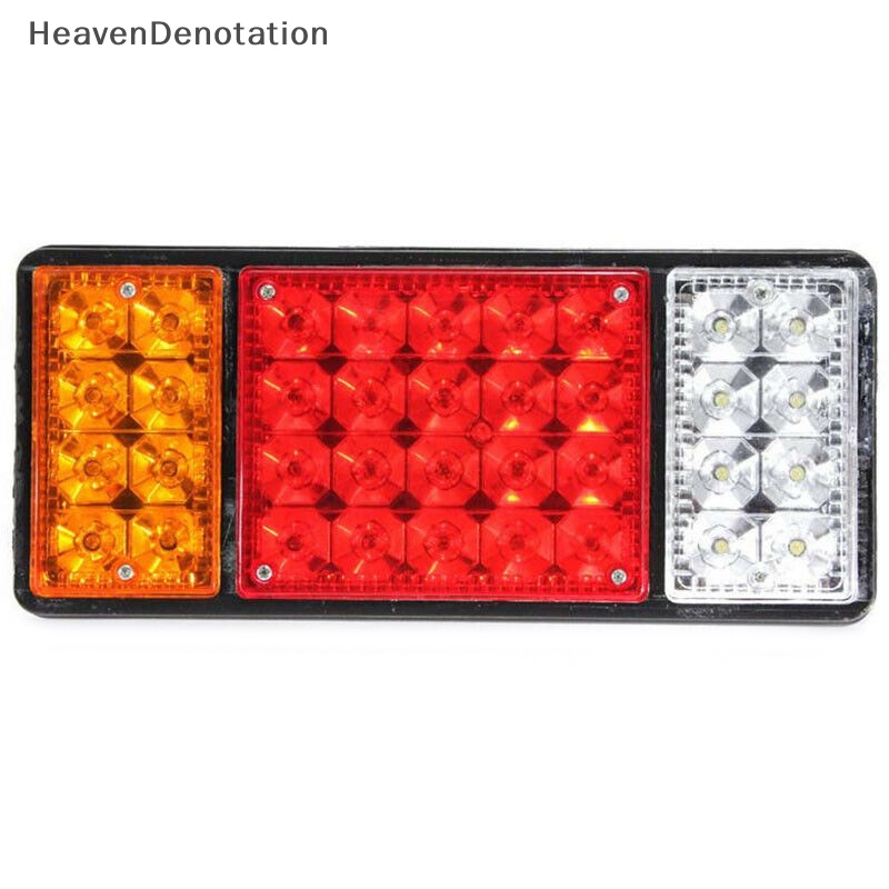 [HeavenDenotation] 12v 36LED Rear Tail Light Rem Stop Indikator Lampu Trailer Truk Van Caravan HDV
