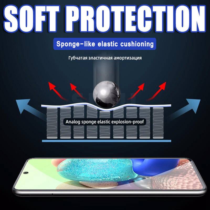 3pcs Film Hydrogel Bening Untuk Film Pelindung Tecno Pop 76 5 Pro 5S 5lte Pouvoir 3plus Anti blue light