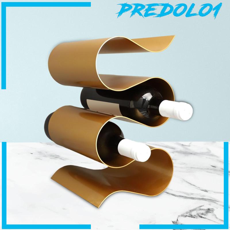 [Predolo1] Rak Free Standing Display Stand Tabletop Metal Tempat Botol