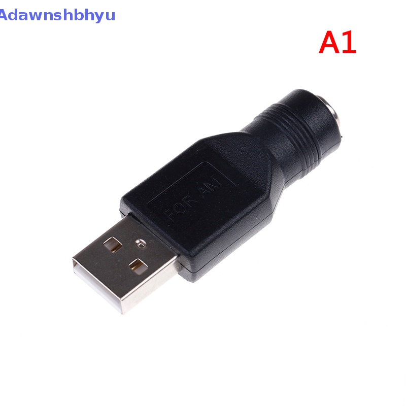 Adhyu 5V 5.5x2.1mm dc usb 2.0 Konektor Adaptor laptop Ke usb male/female converter ID