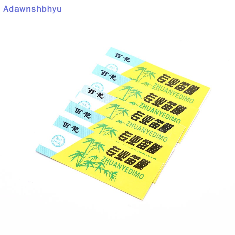 Adhyu 5pcs Dimo Suling Bambu Alami Khusus Diafragma Dizi Dan Metal Flauta Membrane ID