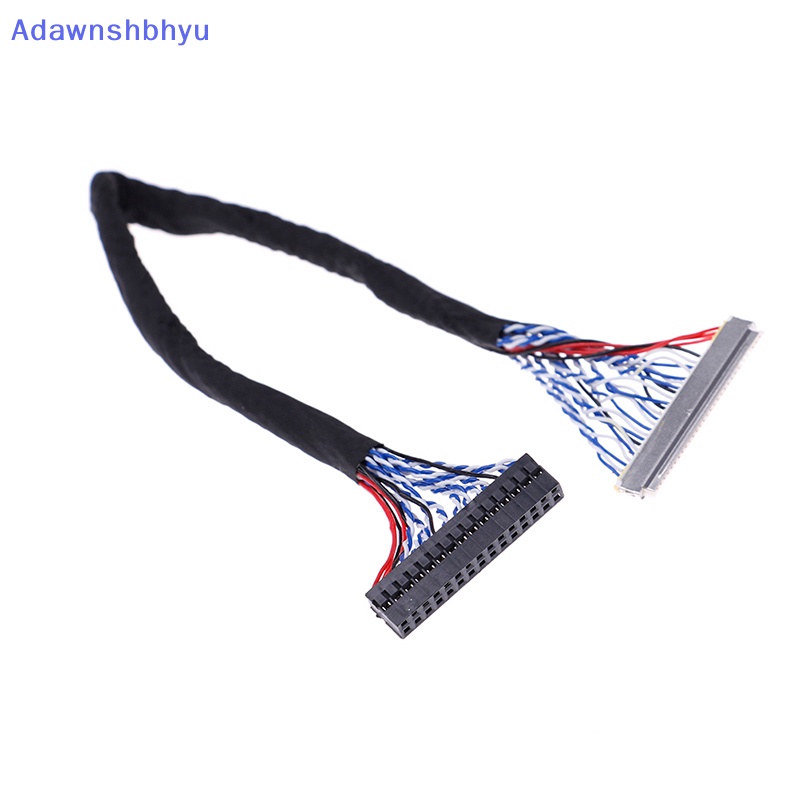 Adhyu Kabel lvds 25Cm 8bit fix-30 pin 2ch Untuk controller panel lcd/led 17-26inch   Id