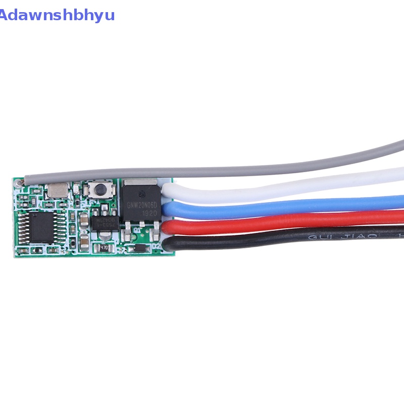 Adhyu 433Mhz 1CH RF relay receiver wireless remote control Saklar Lampu Modul Mikro ID