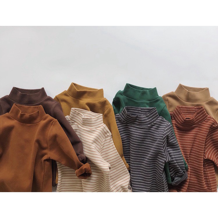 1-5 thn | Kaos Turtle Neck Sweater Lengan Panjang Atasan Anak Karakter Unisex catalog KQHZ KO