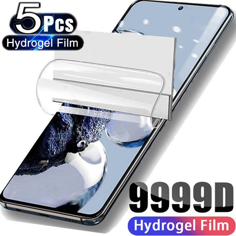 5pcs Film Hydrogel Beningfor Xiaomi Redmi K60 K50 K40 K30 K20 Pro Plus Ultra K60E K50i K40S K30S Pelindung Layar Anti Bluelight Untuk Redmi A2 A1 Plus K50 K40 Gaming