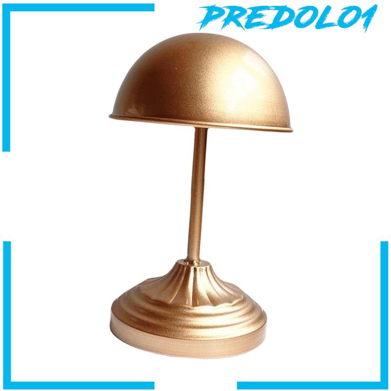 [Predolo1] Stand Topi Bahan Metal Kokoh 10.8inch Rak Topi Dekorasi Vintage Untuk Styling Toko