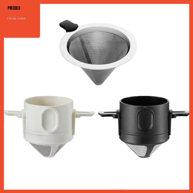 [Predolo] Coffee Maker Tanpa Kertas Pour over Dripper Kopi Untuk Camping Indoor