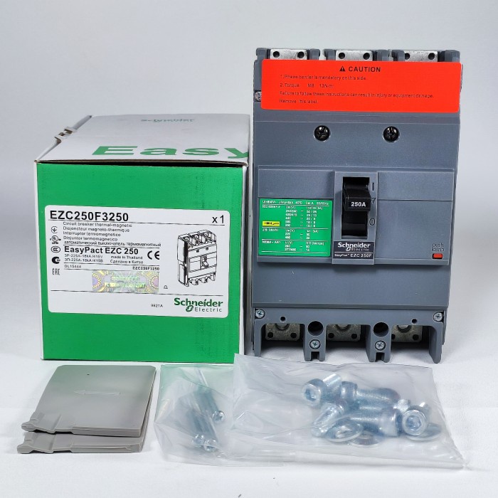 MCCB/BREAKER EZC250F 3P 18kA 125A 160A 200A 225A 250A