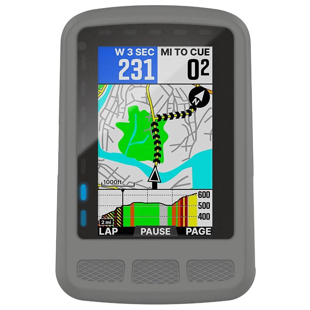 Suyo Case Cover Lembut Pelindung Komputer GPS Anti-Tabrakan Untuk Wahoo ELEMNT ROAM