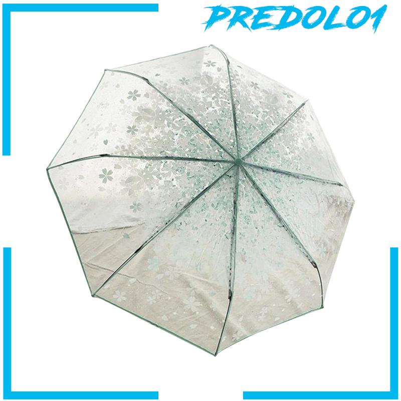 [Predolo1] Payung Transparan Blossom Dome Umbrella Payung Bubble Bening