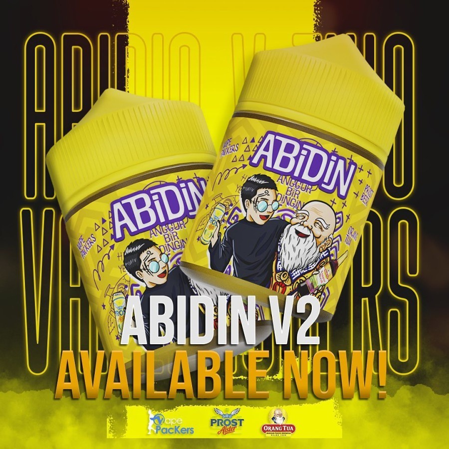 NEW LIQUID ABIDIN V2 FREEBASE 60ML 3MG AUTHENTIC