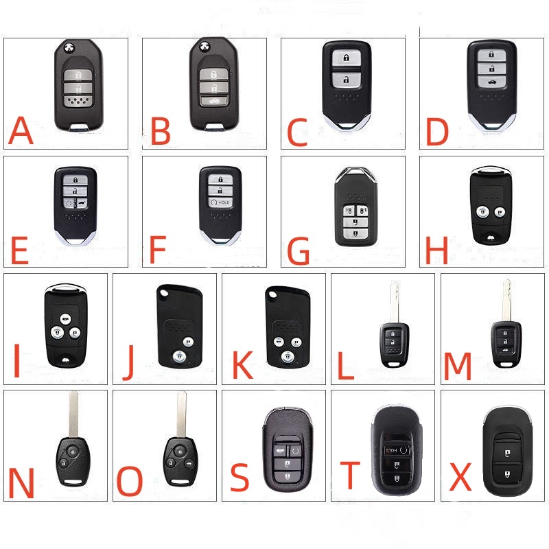 Tpu Penutup Kunci Remote Mobil Case Shell Untuk Honda Civic City Accord CRV CR-V XR-V Odyssey Vezel Jade Crider Cocok Aksesoris