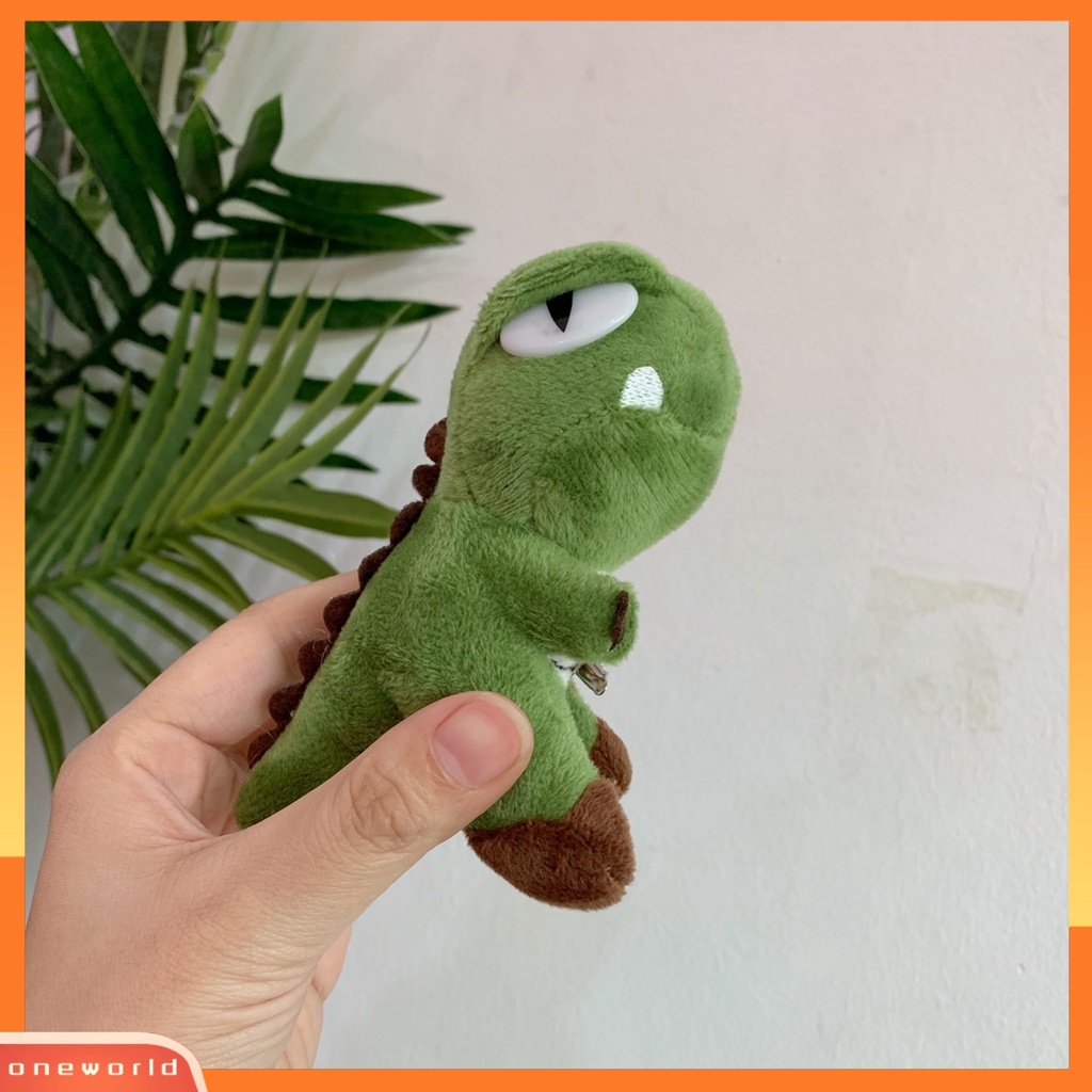 [ONE] Bros Dinosaurus Anti Jatuh Penampilan Lucu Mudah Dipasang Pin Bros Boneka Dinosaurus Mewah Bergaya Untuk Anak Perempuan