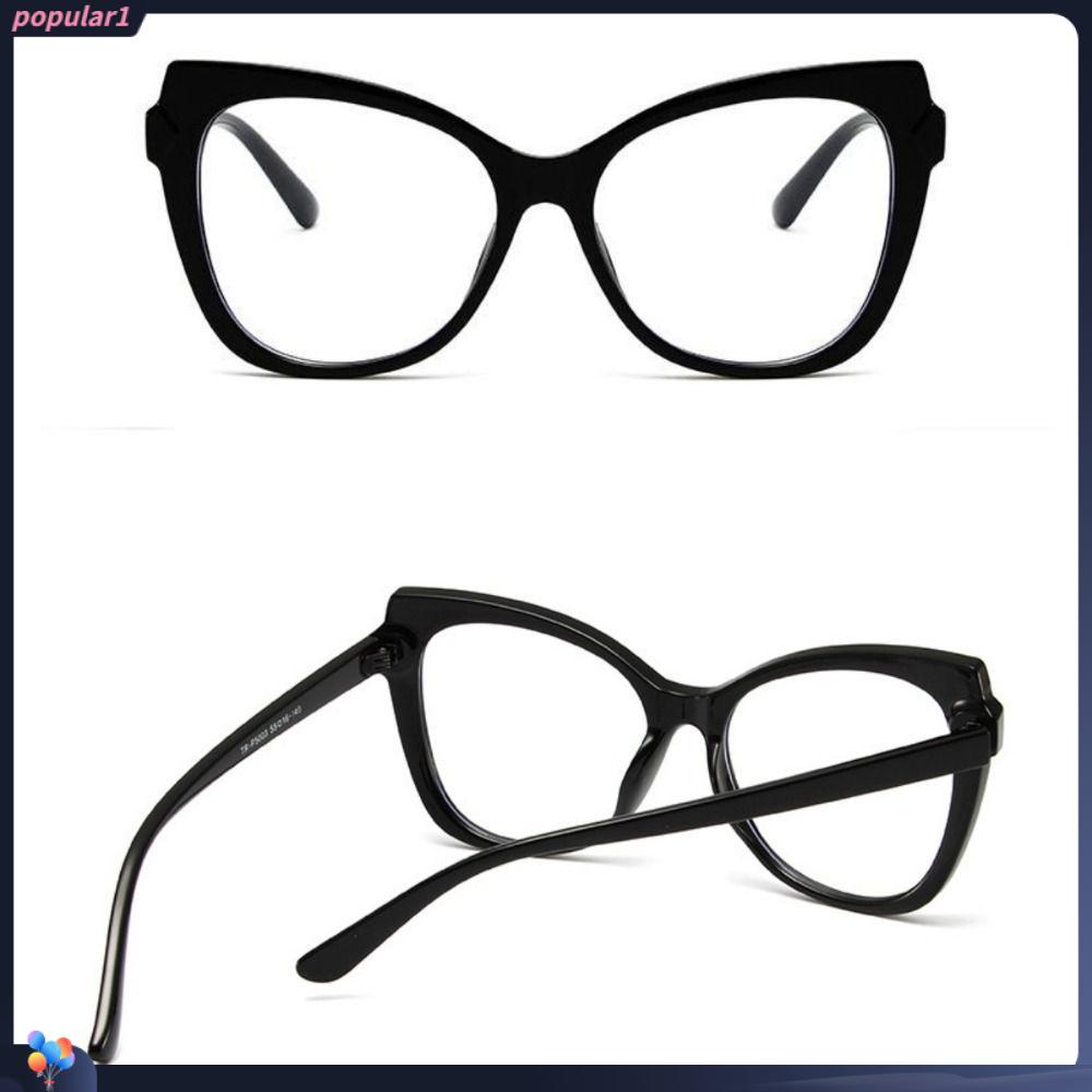 Populer Anti-Cahaya Biru Kacamata Baru Optik Vintage Wanita Kacamata