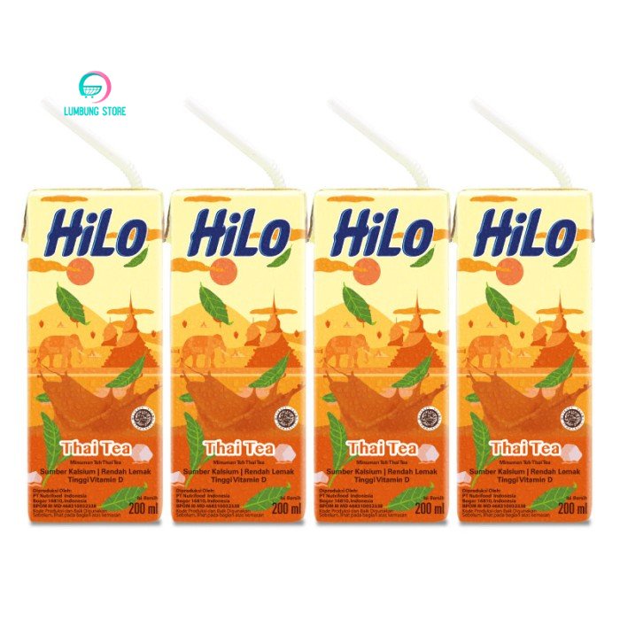 

HiLo Thai Tea 200ml (4 Pcs)