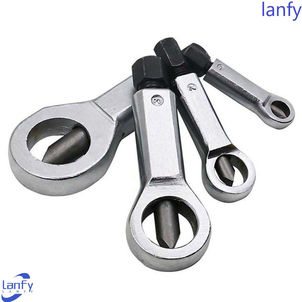 Lanfy Nut Splitter 16-22mm 22-27mm 9-12mm 12-16mm Heavy Duty Steel Cutter Break Bolt Alat Kunci Pas Nut Breaker Remover Anti Karat Extractor Tools