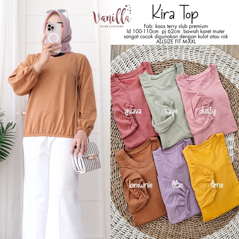 KIRA TOP ORI VANILLA