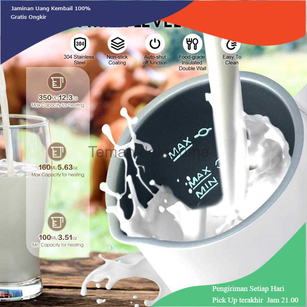 TD - DPR Hommy Teko Pembuat Buih Susu Milk Frother Foam Maker - MF03