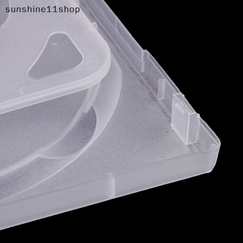 Sho High Quality Kosong CD Case Plastik PP Susu Transparan CD Case CD Case Kapasitas 4-8 Discs N