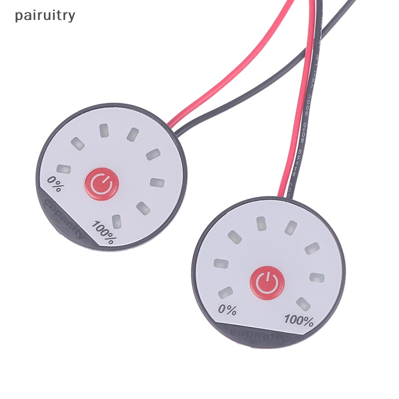 Prt 12V 24V 36V Indikator Kapasitas Lithium 3S 4S 6S 7S 10S Power Level Meter LED Display Li-ion Tester PRT