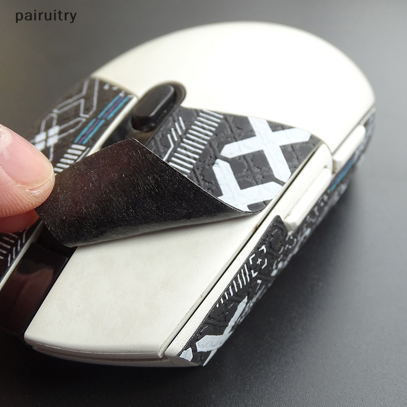 Prt 1Set Mouse Grip Tape Skate Handmade Stiker Non Slip Sedot Keringat Untuk G Pro X G502 PRT